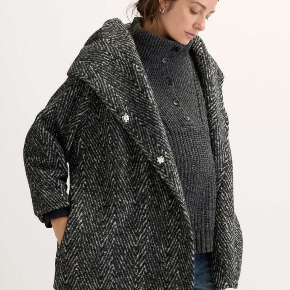 Hatch Maternity Coco Wrap Coat - image 2